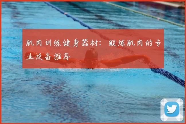 肌肉训练健身器材：锻炼肌肉的专业设备推荐