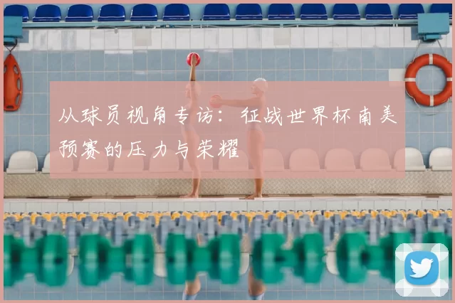 从球员视角专访：征战世界杯南美预赛的压力与荣耀