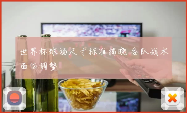 世界杯球场尺寸标准揭晓 各队战术面临调整